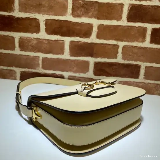 First bag ru 1955 bag Horsebit shoulder GUCCI 0528
